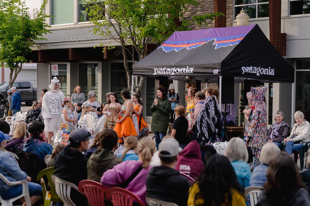 fashion show in the streets
