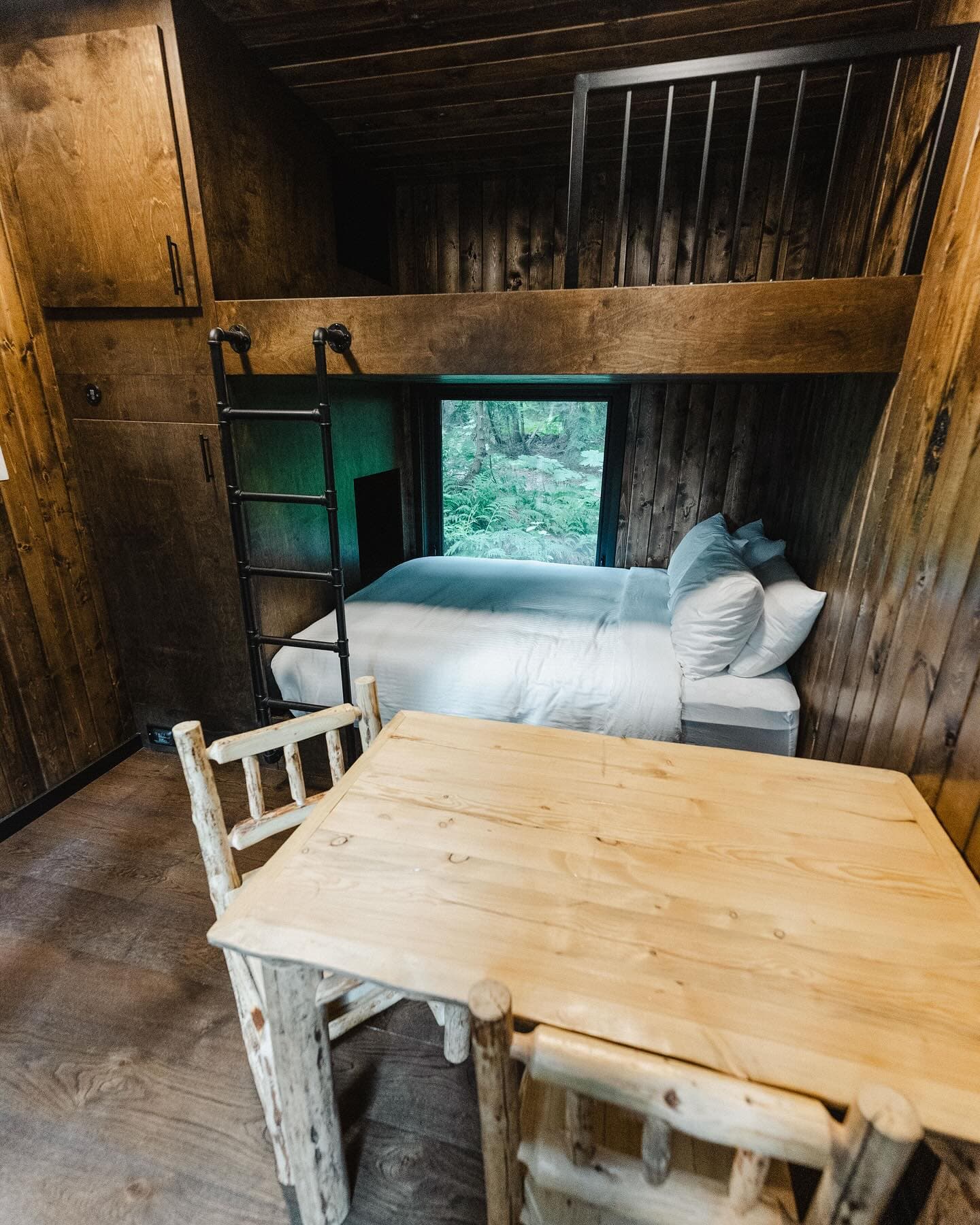 bunk room rustic cabin