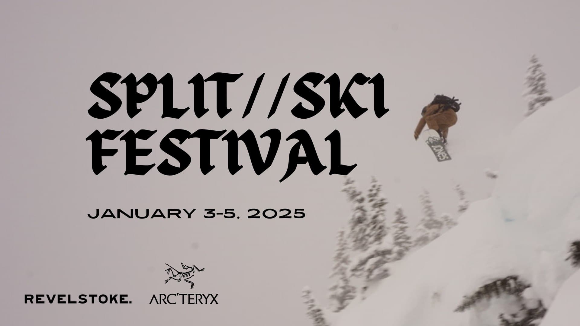 poster of splitboarders