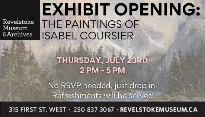 Isabel Coursier Exhibit Opening
