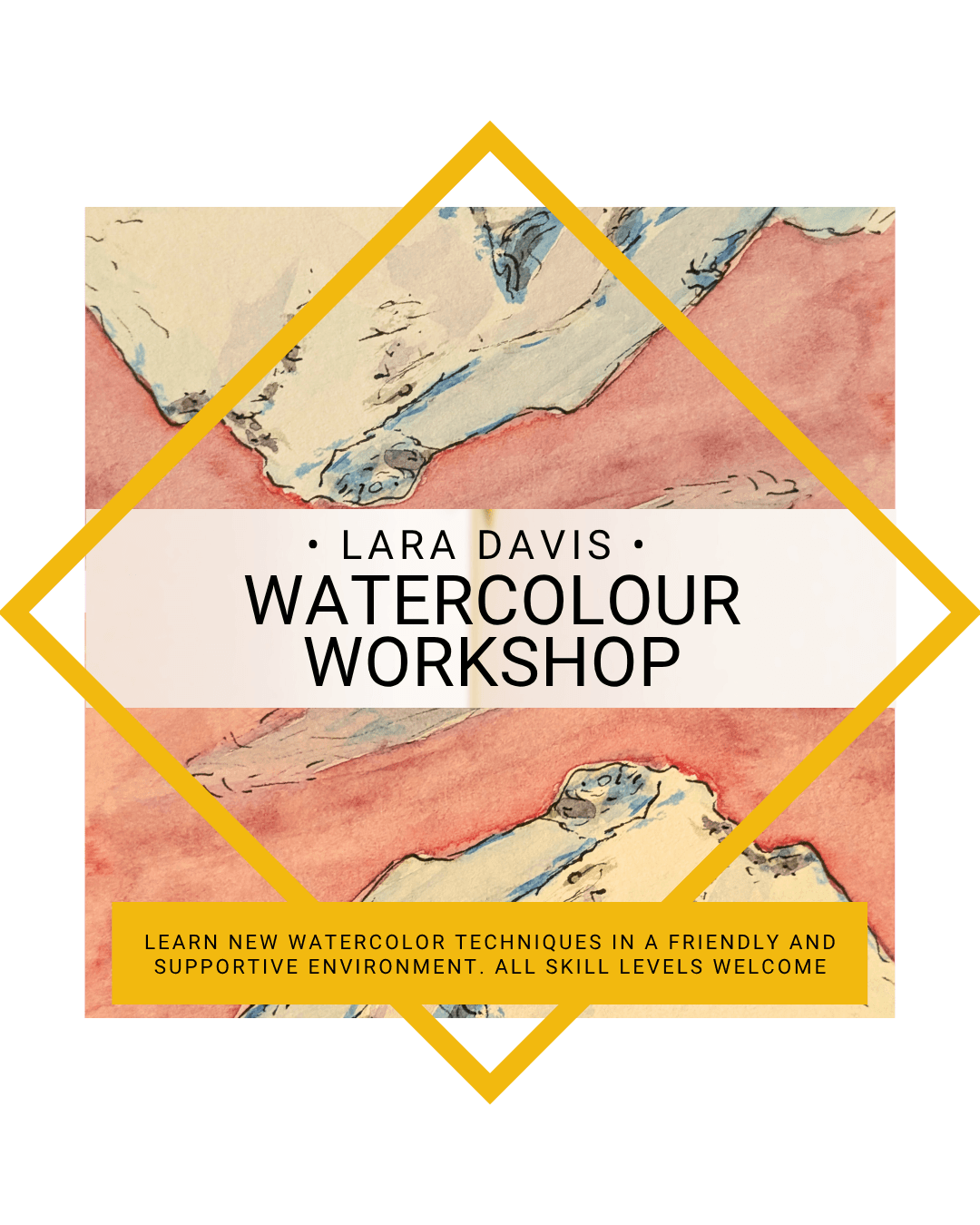 Glacier Watercolour Workshop 