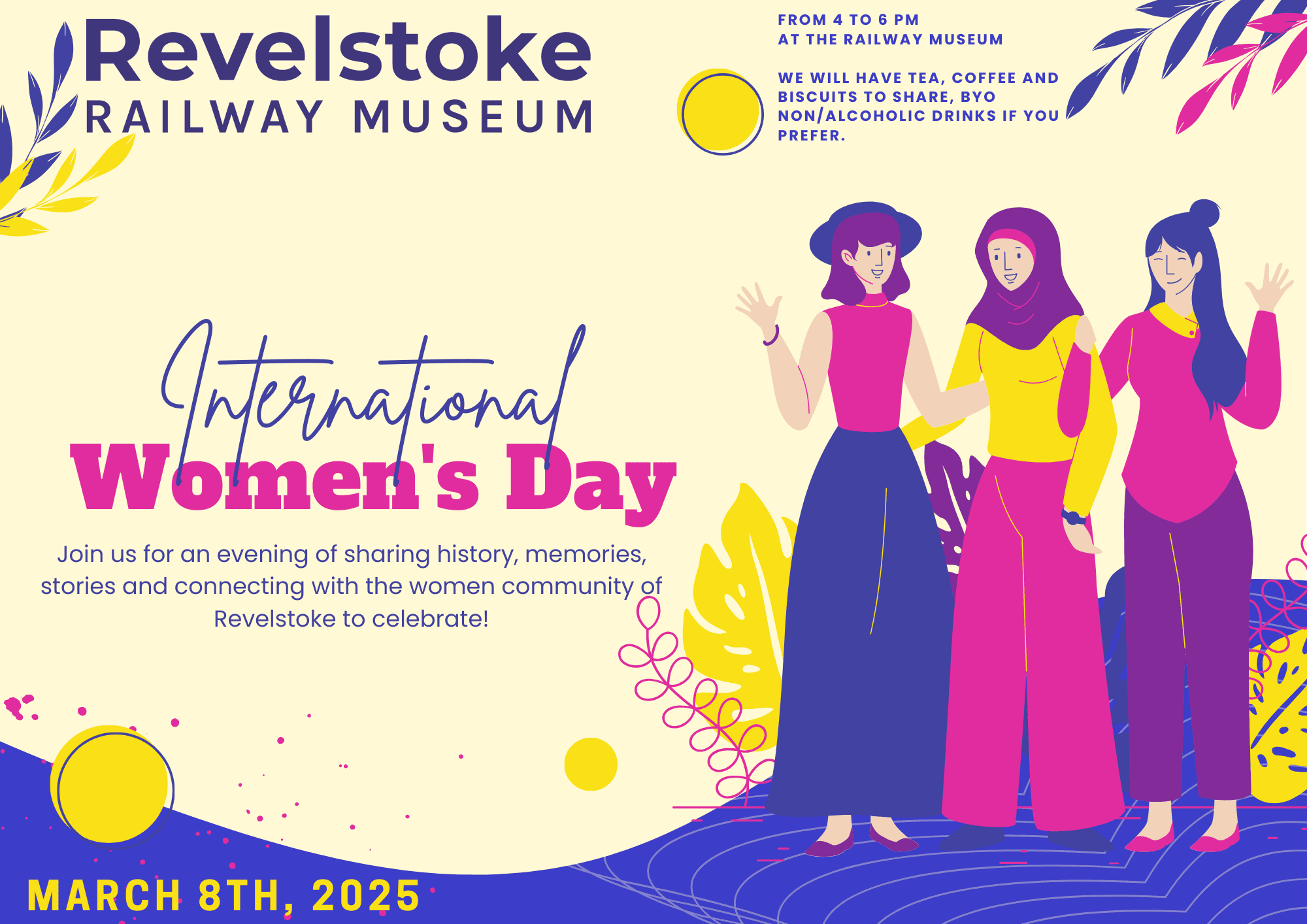 International Women's Day at Revelstoke Railway Museum