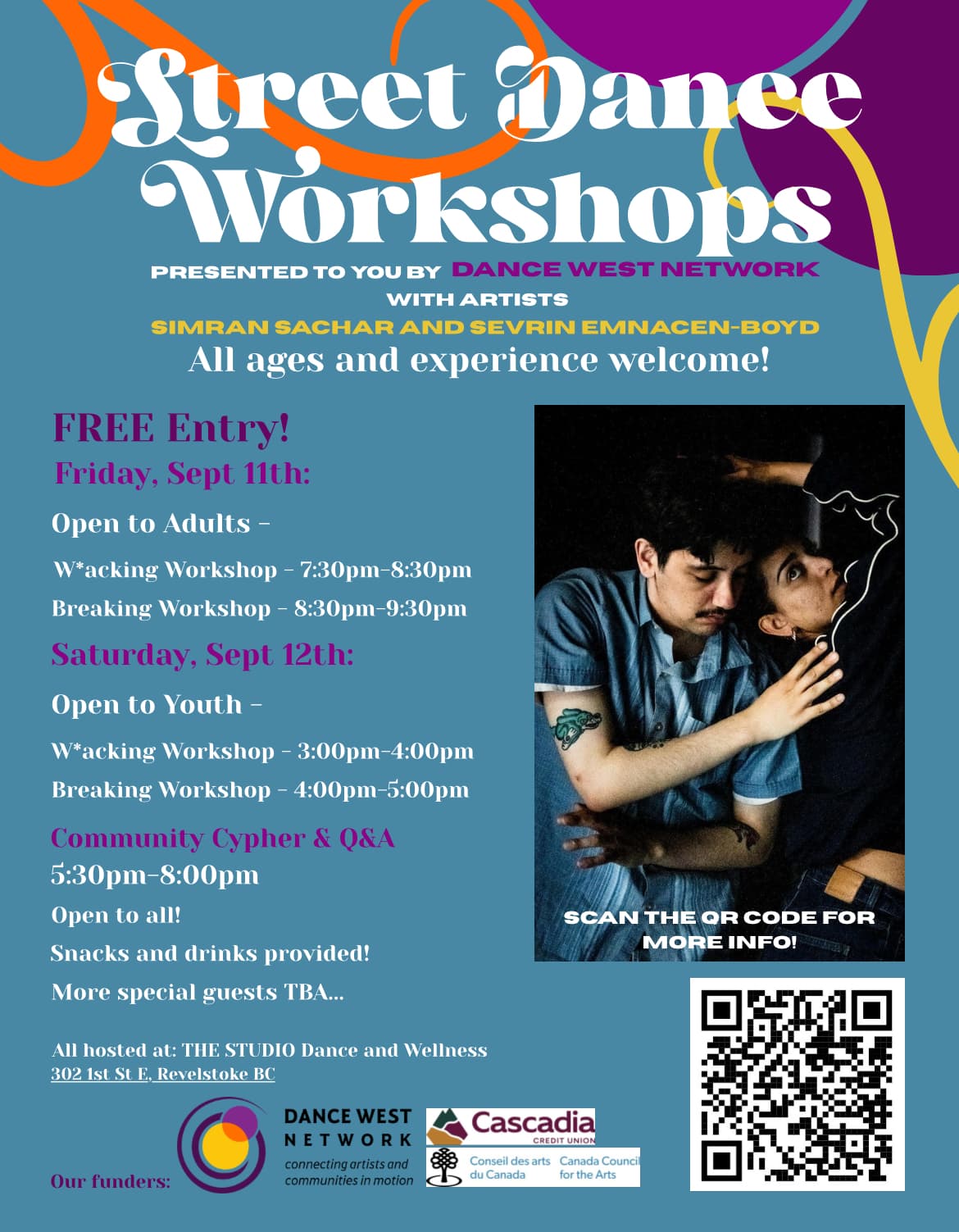 Street Dance Workshops - 11-09-26