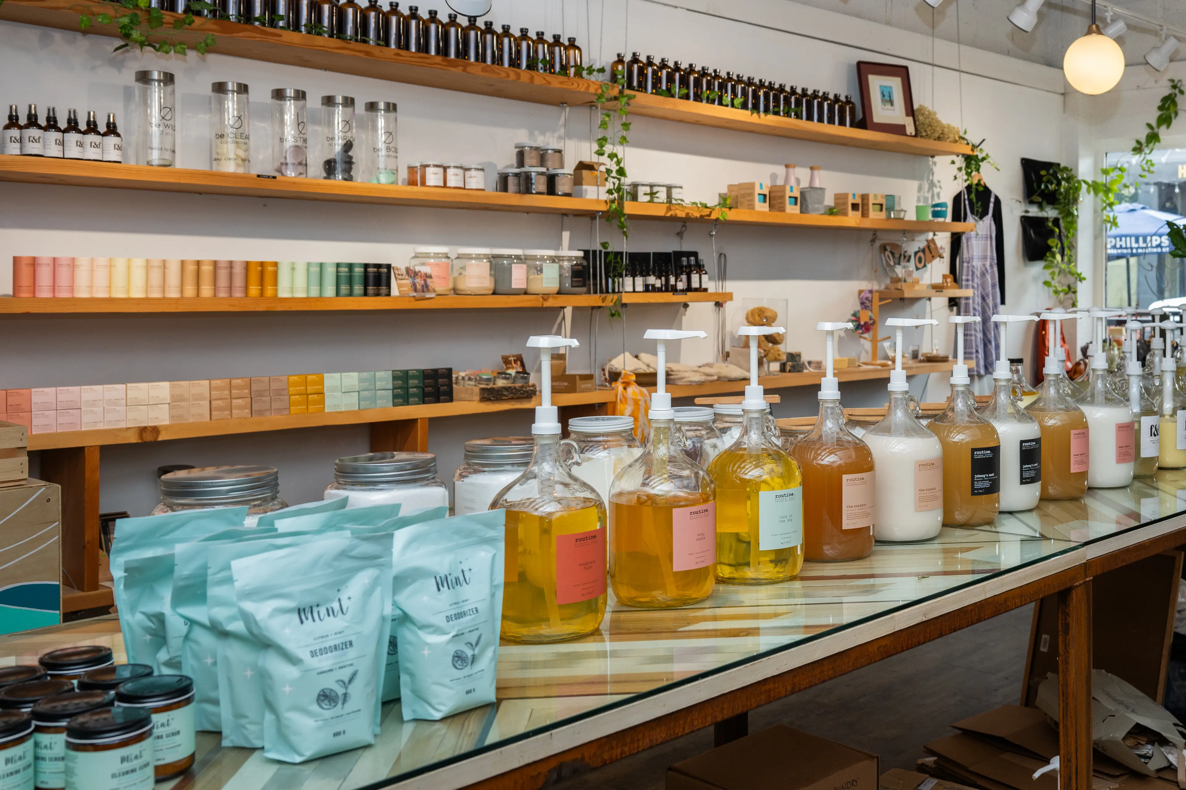 refill store interior