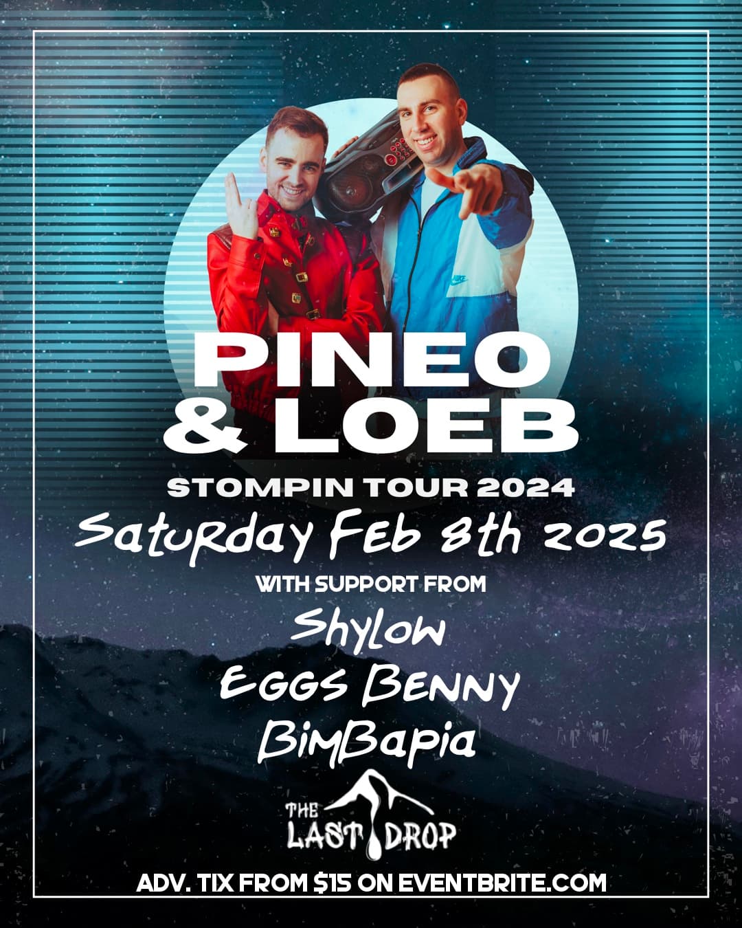 Pineo and Loeb at The Last Drop