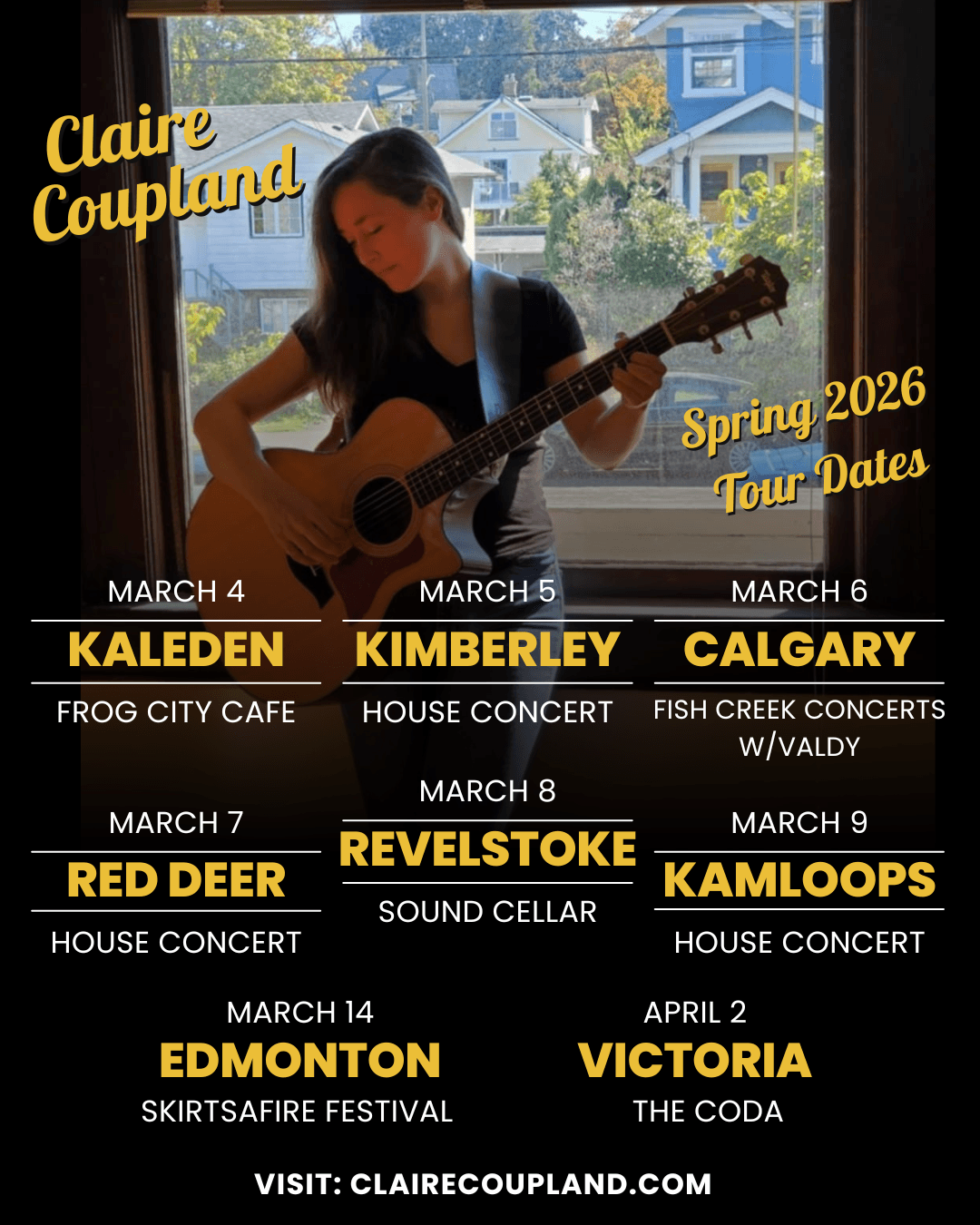 Claire Coupland (Contemporary Folk) Live at The Sound Cellar!