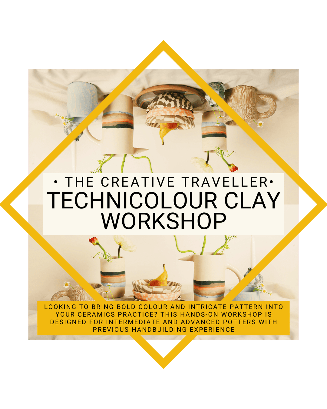 TECHNICOLOUR POTTERY