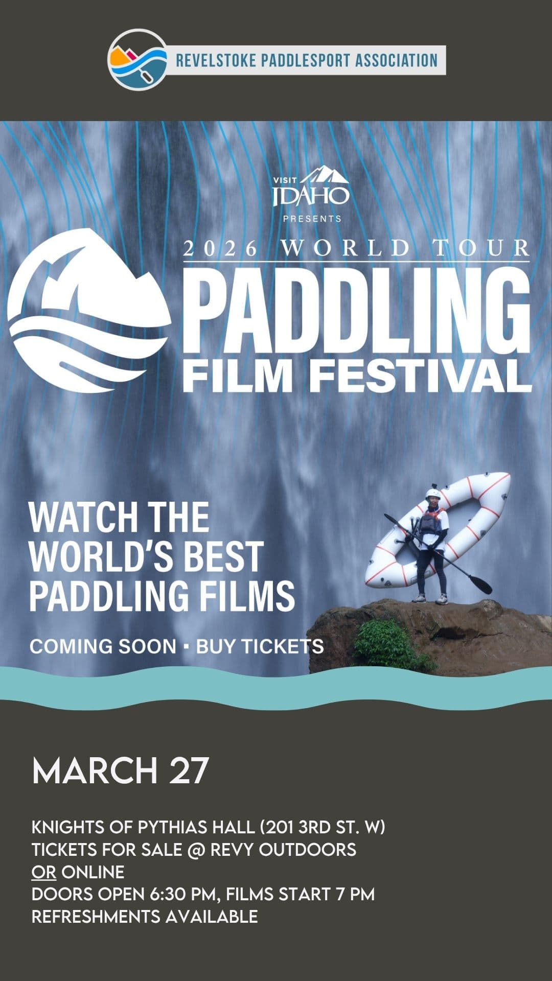Revy's World Tour Paddling Film Festival