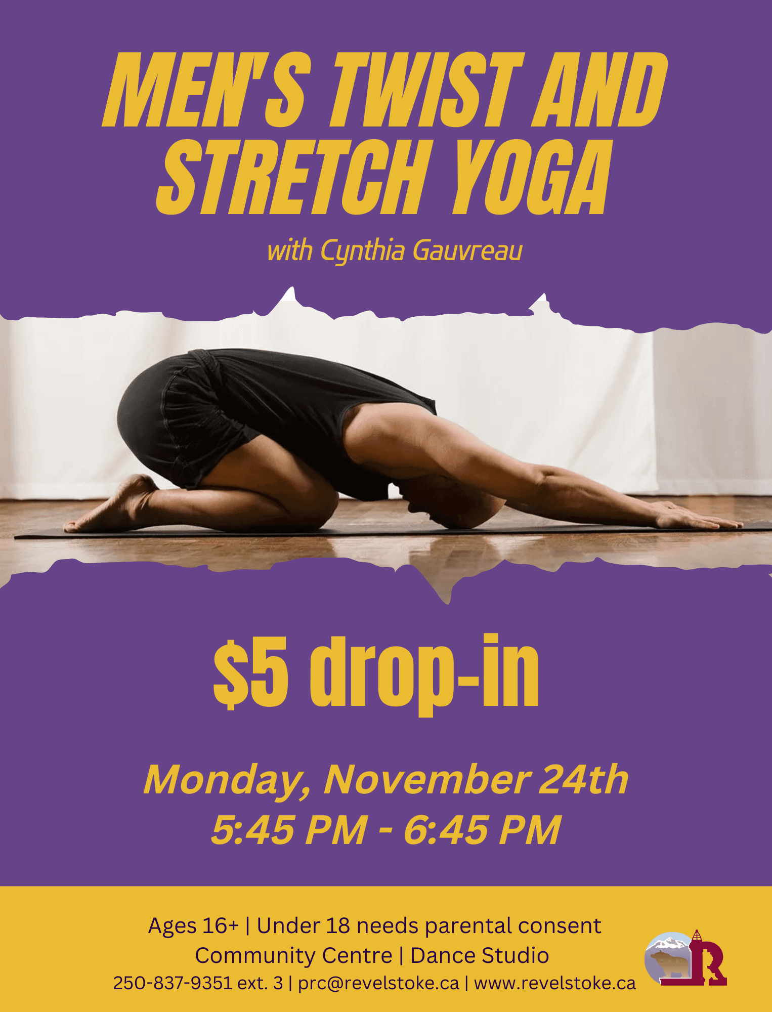 Men's Twist and Stretch Yoga