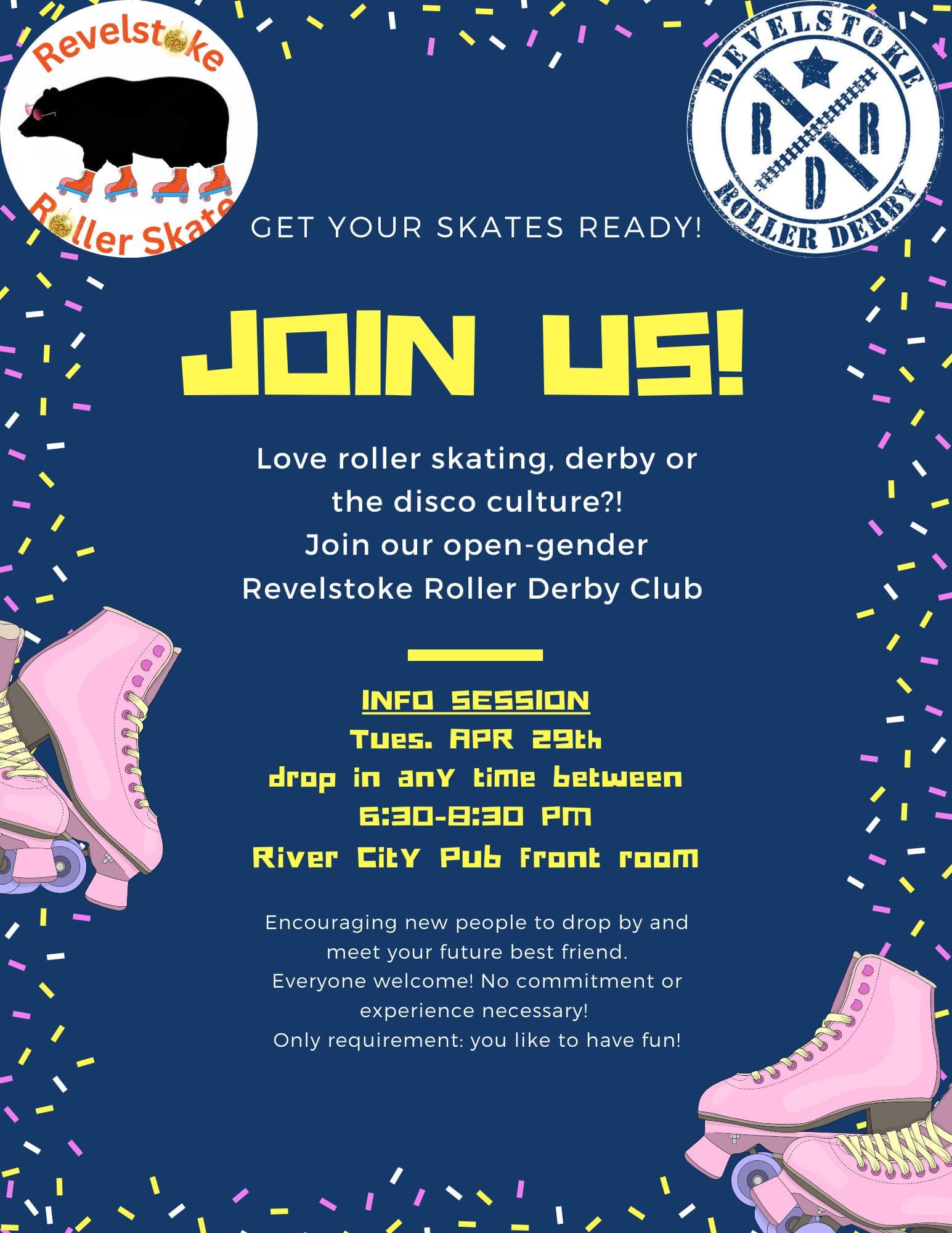Revelstoke Roller Derby Info Night
