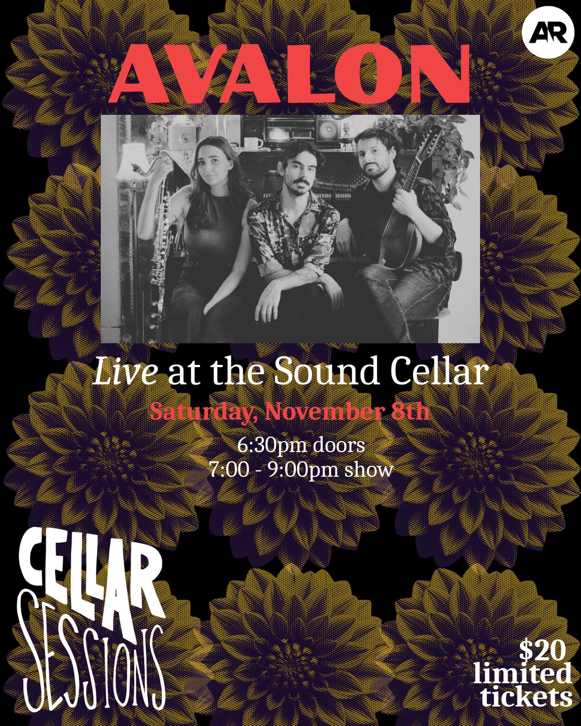 Live music at The Sound Cellar: Avalon