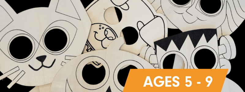 HALLOWEEN MASK PAINTING WORKSHOP