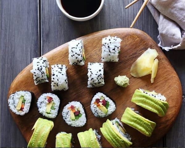 sushi at Kawakubo Revelstoke
