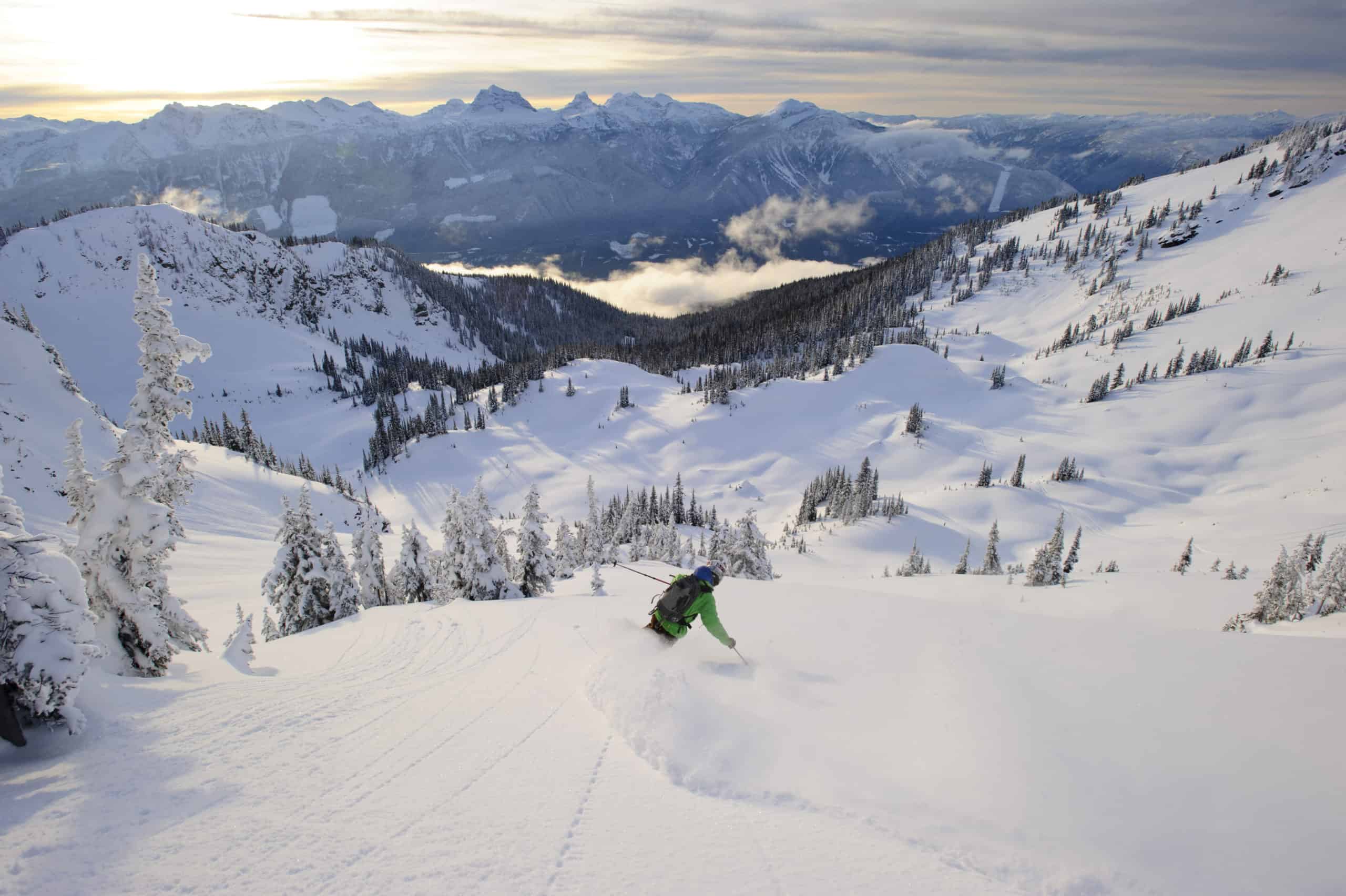 Skiing RMR Backcountry