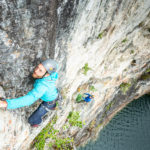 Climbing at Waterworld Revelstoke