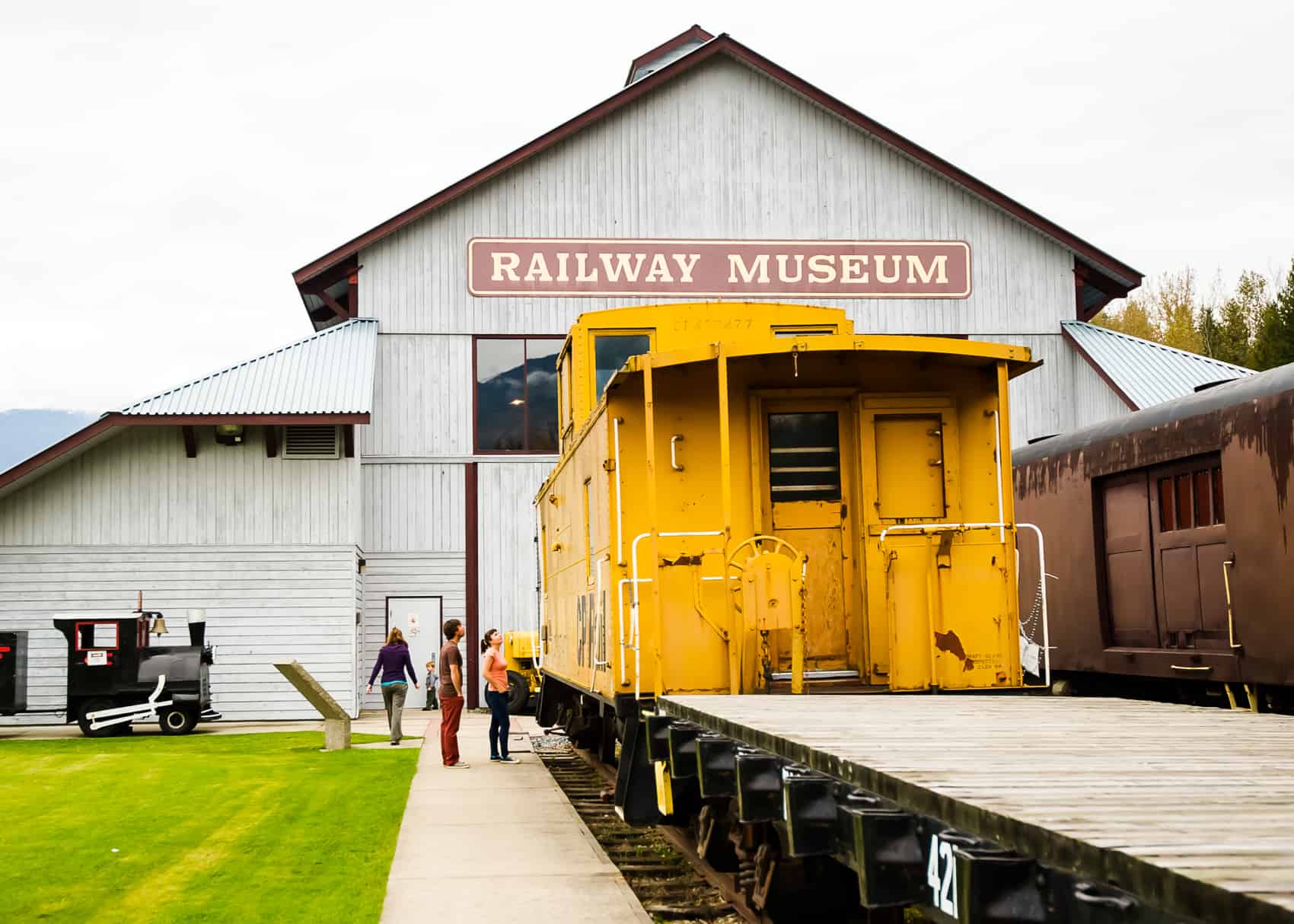 Revelstoke Railway Museum vintage trains