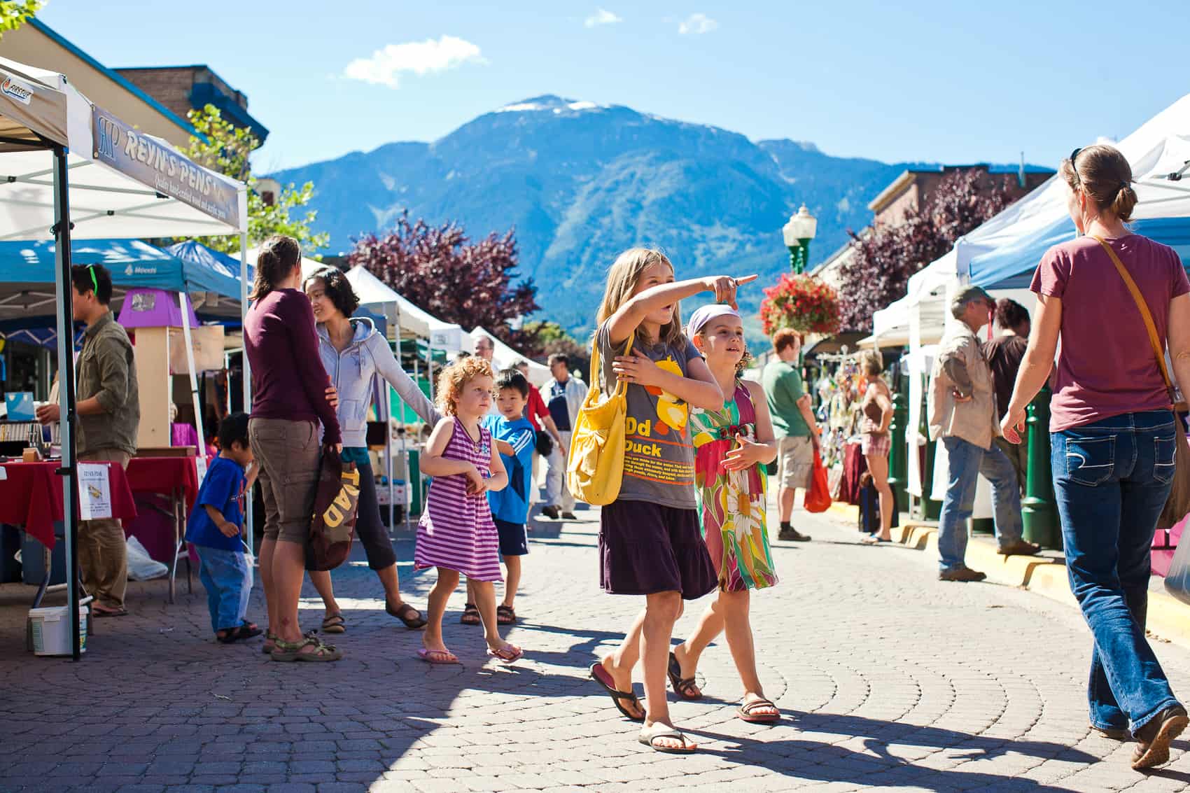 Revelstoke busy Farmers Market