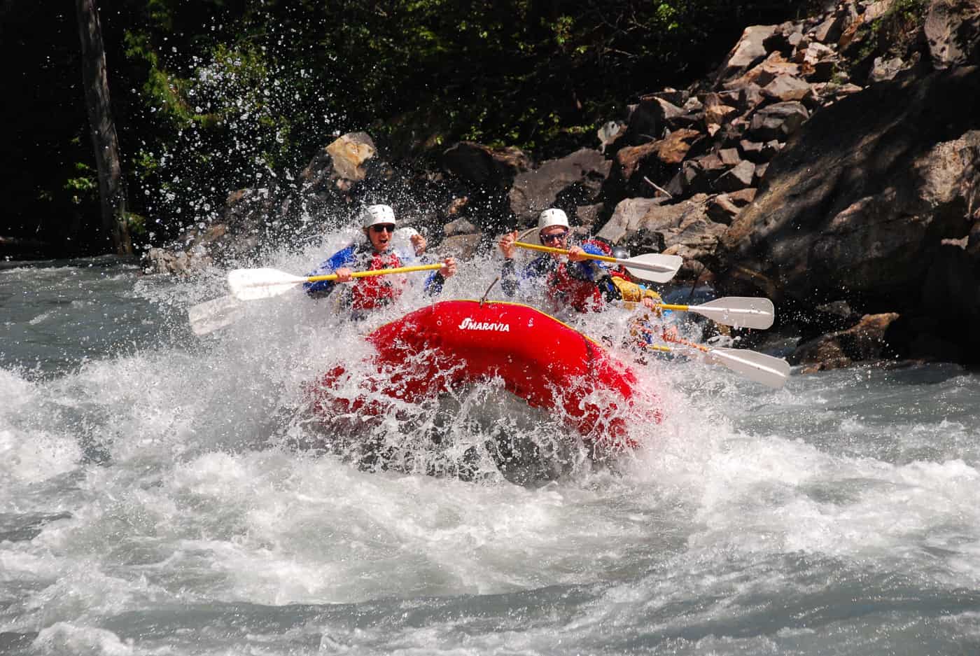 Whitewater Rafting the Illecillewaet River