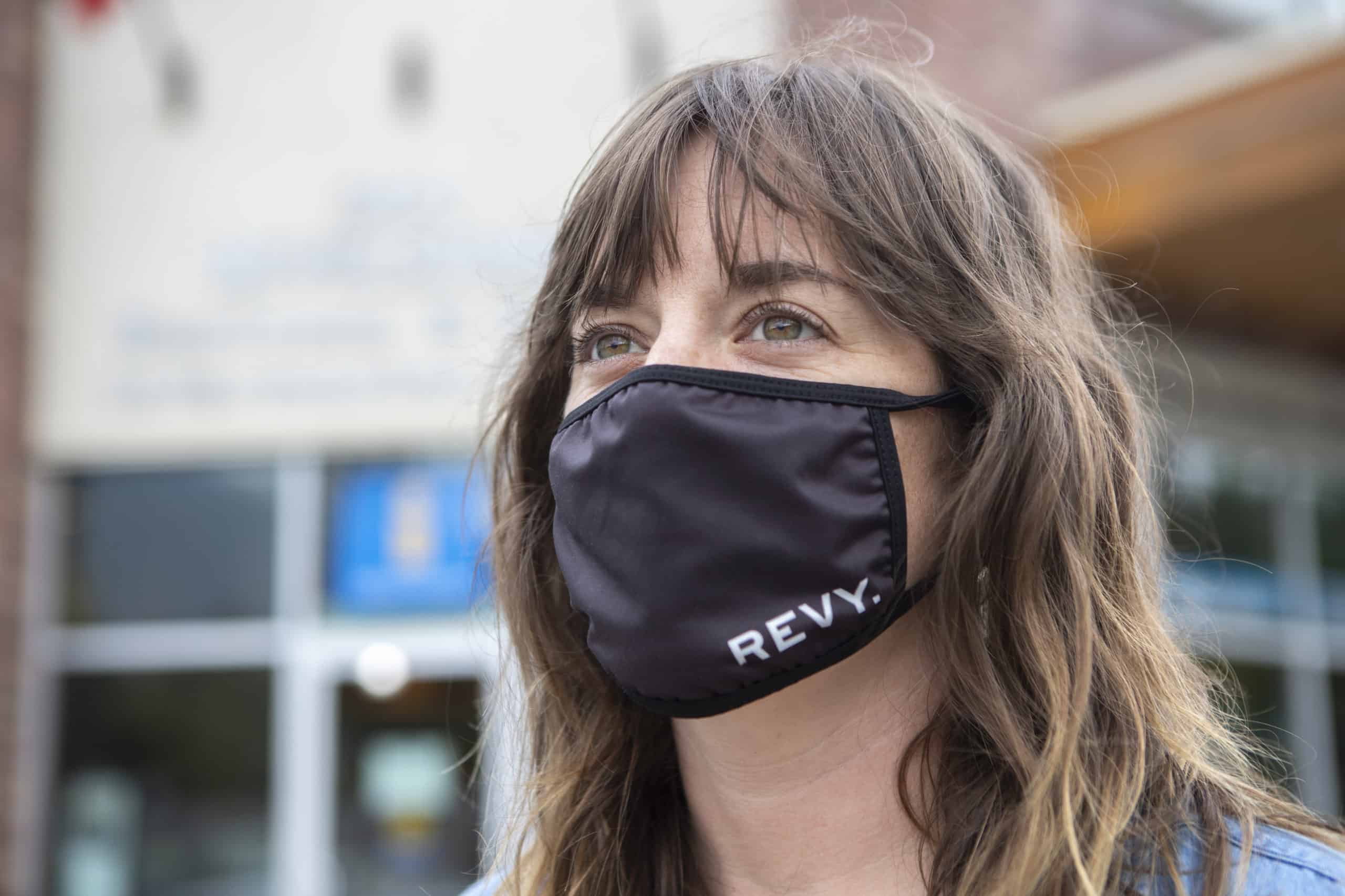 Revy. branded masks are available at the Visitor Information Centre.