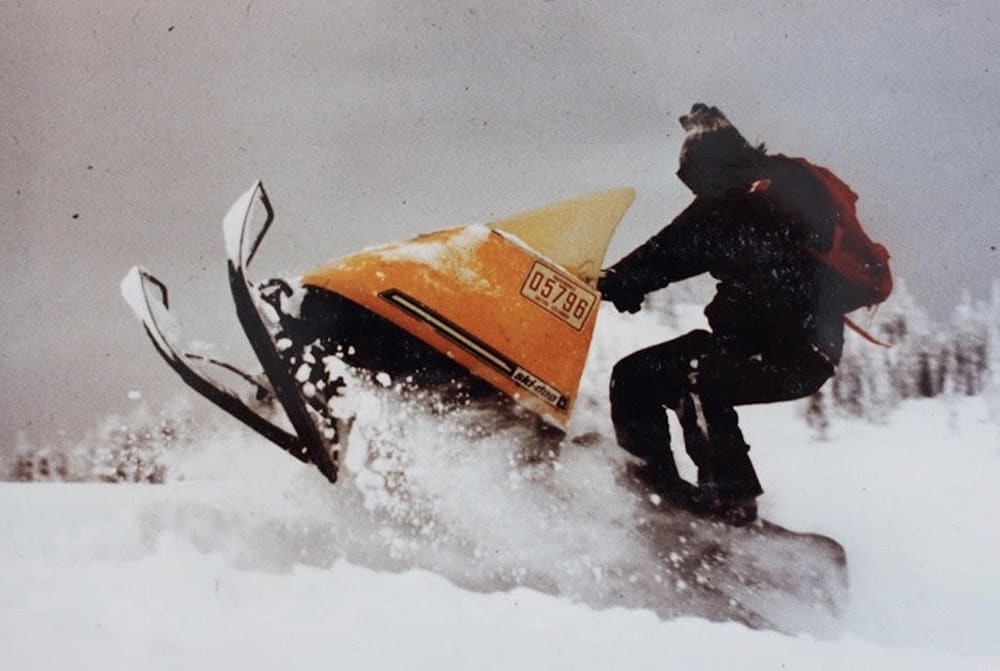 Revelstoke Snowmobile Club Historic Photo