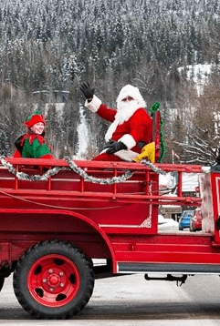 santa-on-fire-truck