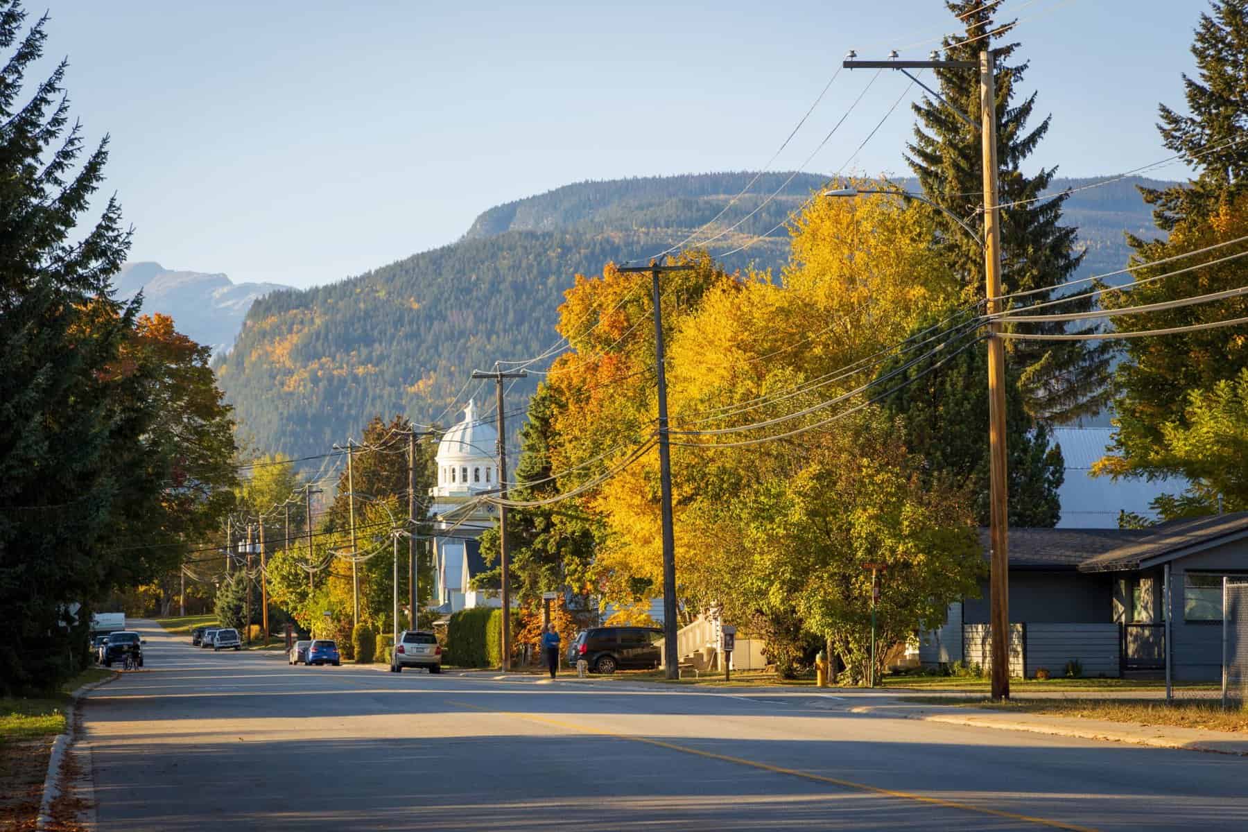 revelstoke residential streets