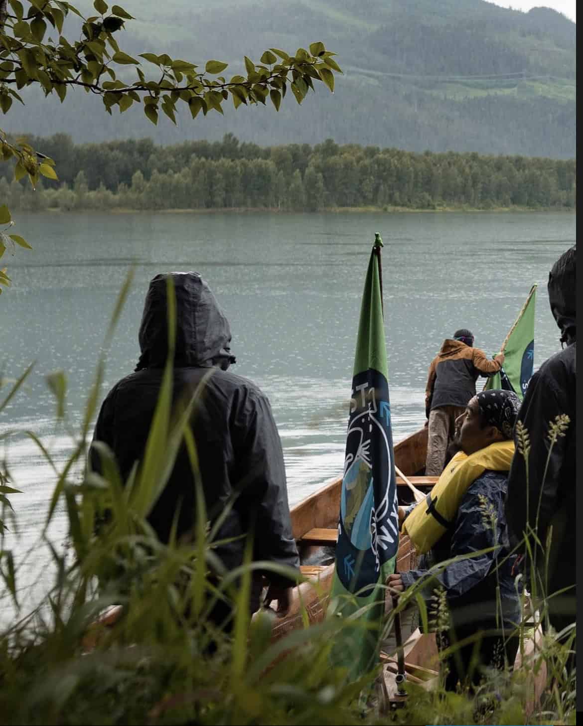 Canoe Journey - Photo by Kyra Sklar @kyrasklar