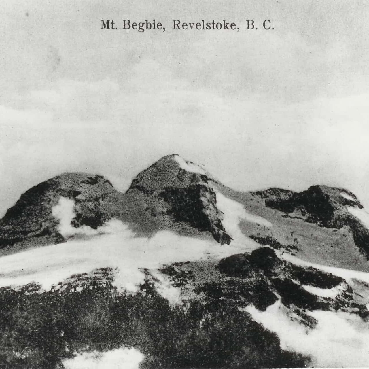 Mount Begbie Postcard Historic