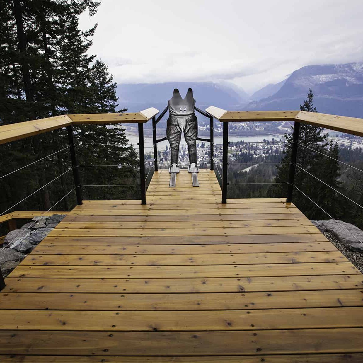 Mount Revelstoke National Park Nels Knickers Ski Jump